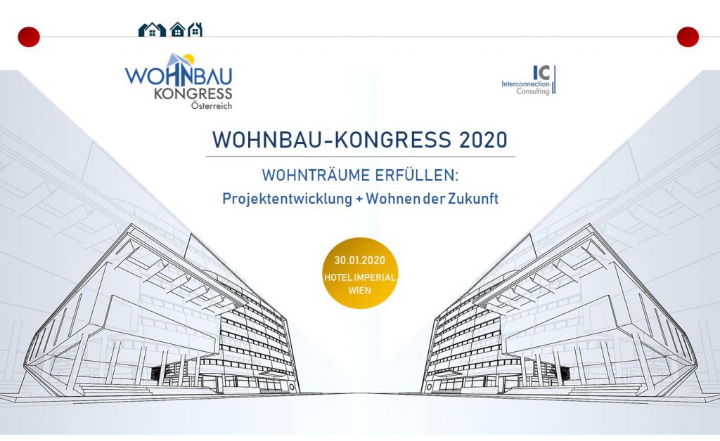 Wohnbau-Kongress 2020 in Wien Wohnbau-Kongress 2020 in Wien